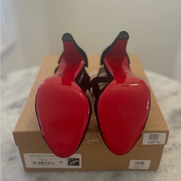 Christian Louboutin Estradouche • Cutout Suede Pumps • Size 39 • Never Worn! - Picture 3 of 5